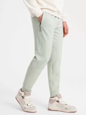 Pantaloni OMBRE OM-PASK-0142 MENTĂ