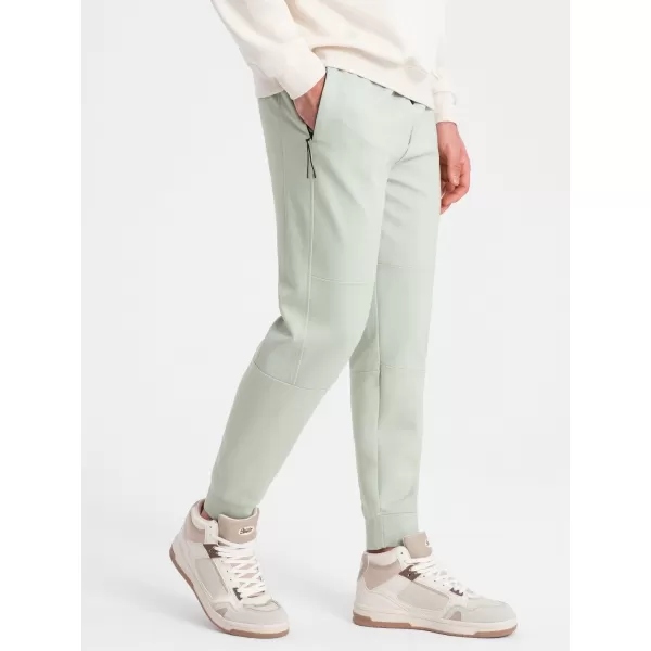  Pantaloni OMBRE OM-PASK-0142 MENTĂ 