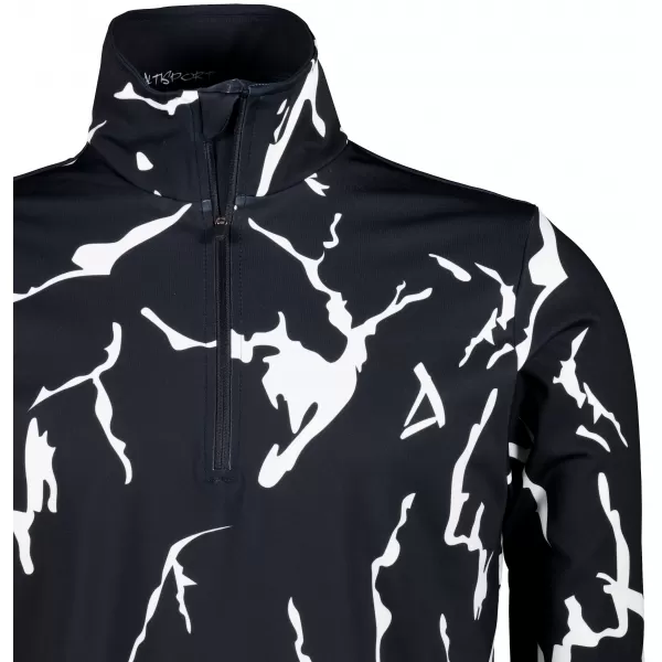  Premium cu hanorac termo funcțional pentru bărbați ALTISPORT VOJ/ALM052TER03 NEGRU 