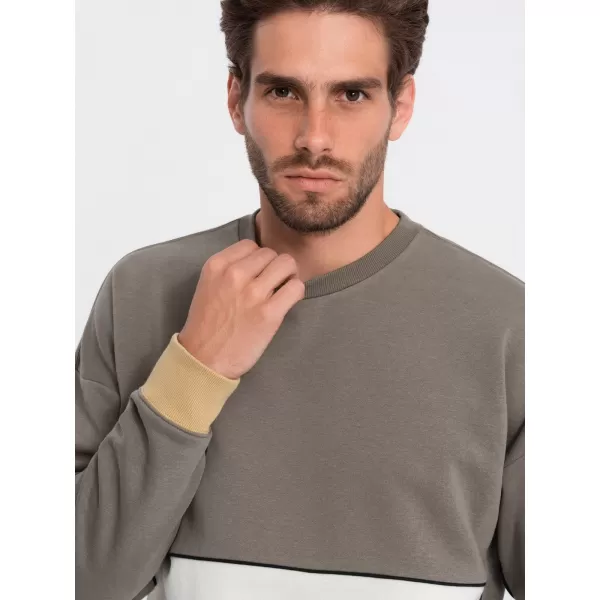  Panoul pentru bărbați OMBRE OM-SSNZ-0130 KAKI 