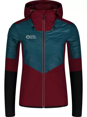 Geaca sport de dama NORDBLANC ICEBERGS NBWJL8112 BURGUNDIA