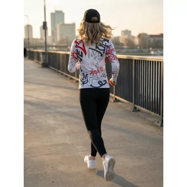 Premium cu hanoracte termo funcțional pentru femei ALTISPORT VOJ/ALW054TER03 GRI -RED 