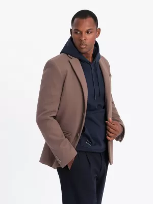 Sacou OMBRE OM-BLZB-0118 MARO DESCHIS