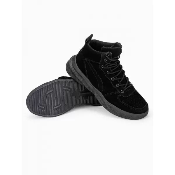  Pantofi pentru bărbați OMBRE T380 NEGRU 