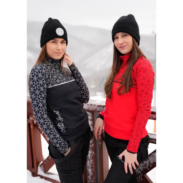  Premium cu hanoracte termo funcțional pentru femei ALTISPORT VOJ/ALW053TER03 ROŞU 