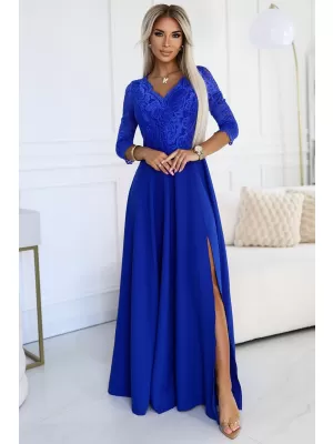 Rochie NUMOCO AMBER 309-12 ALBASTRU