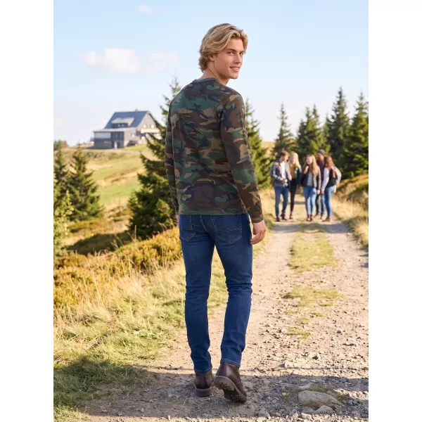  Tricou pentru bărbați BRANDIT BD4205 PĂDURE 