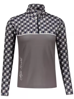 Premium cu hanoracte termo funcțional pentru femei ALTISPORT VOJ/ALW048TER03 GRI