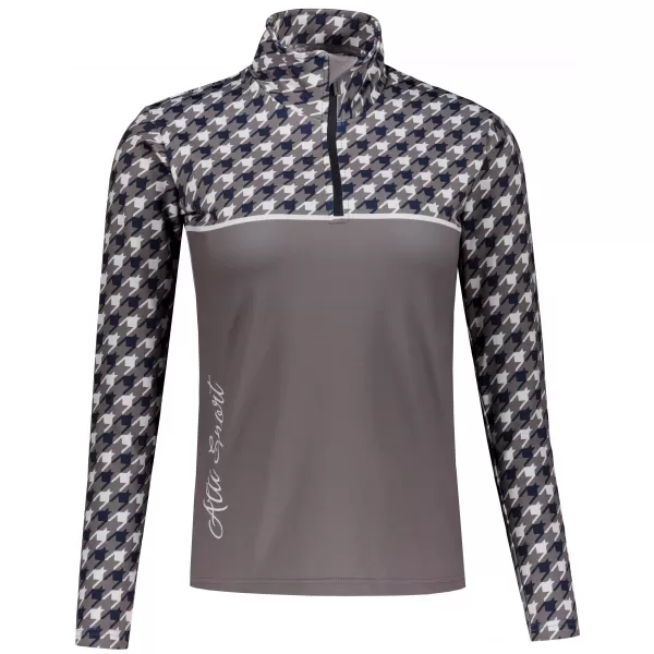  Premium cu hanoracte termo funcțional pentru femei ALTISPORT VOJ/ALW048TER03 GRI 
