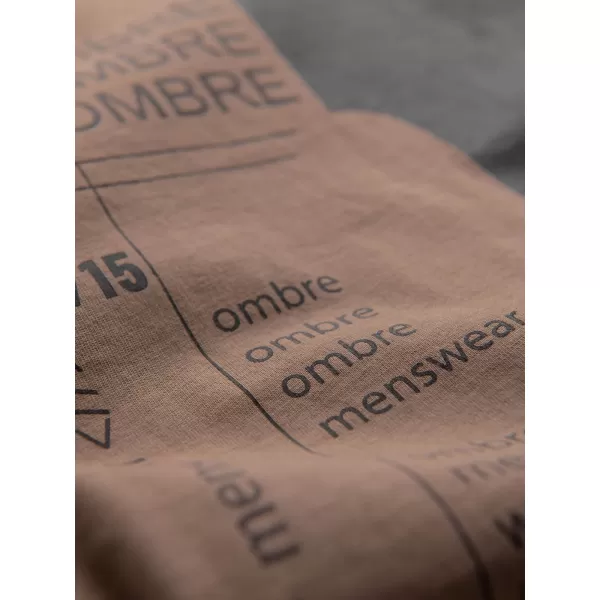  Cămaşă OMBRE OM-TSPT-0166 MARO DESCHIS 