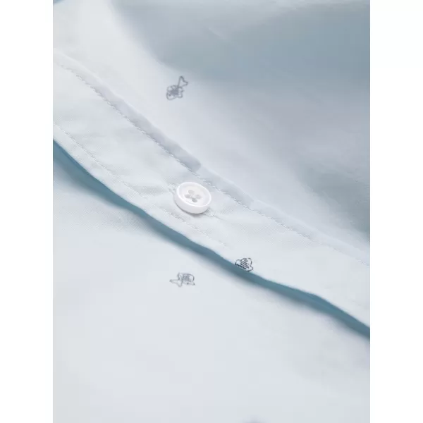  Cămaşă OMBRE OM-SHCS-0156 ALBASTRU 