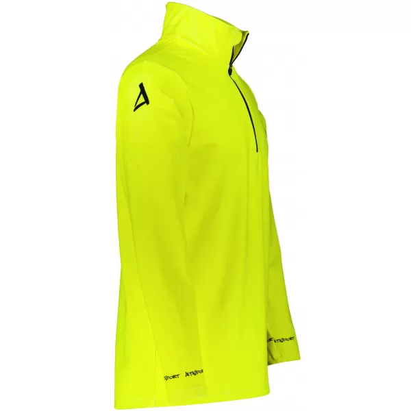  Premium cu hanorac termo funcțional pentru bărbați ALTISPORT VOJ/ALM000TER03 NEON GALBEN 