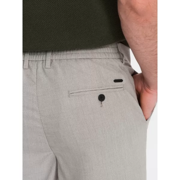  Pantaloni OMBRE OM-PACP-0157 GRI DESCHIS 