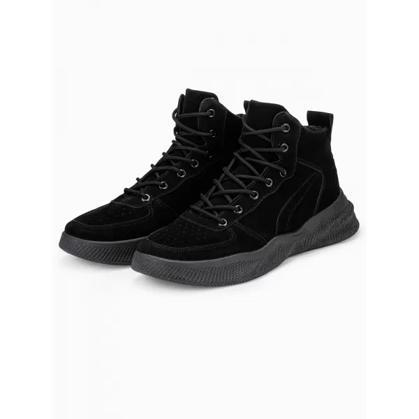  Pantofi pentru bărbați OMBRE T380 NEGRU 