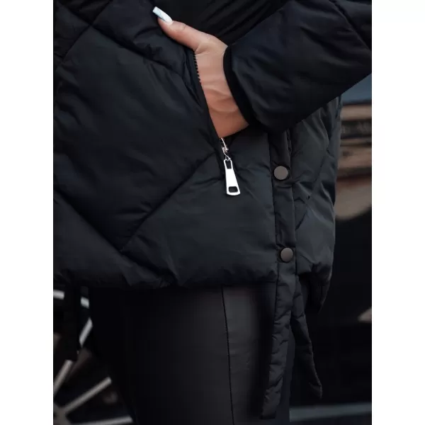  Geacă pentru doamne DSTREET LESISI TY4716 NEGRU 