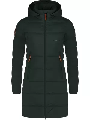 Palton de iarnă de damă NORDBLANC MOMENTS NBWJL8076 VERDE ÎNCHIS