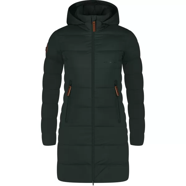  Palton de iarnă de damă NORDBLANC MOMENTS NBWJL8076 VERDE ÎNCHIS 