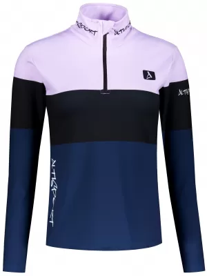 Premium cu hanoracte termo funcțional pentru femei ALTISPORT VOJ/ALW051TER03 VIOLET/ALBASTRU