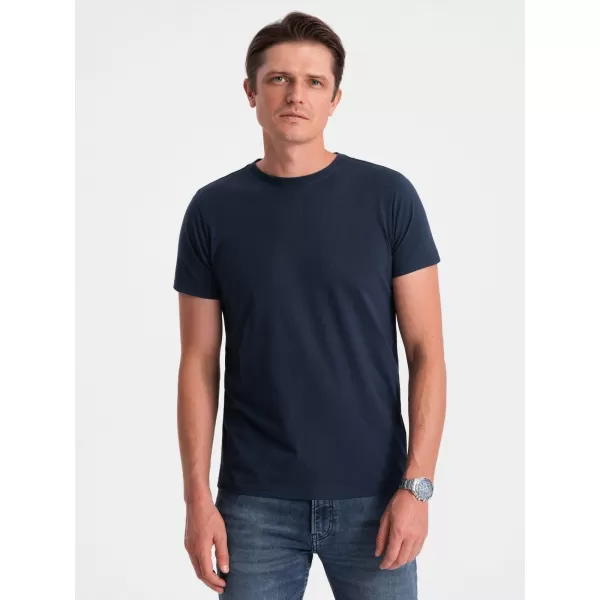  Cămaşă OMBRE OM-TSBS-0146 ALBASTRU MARIN 