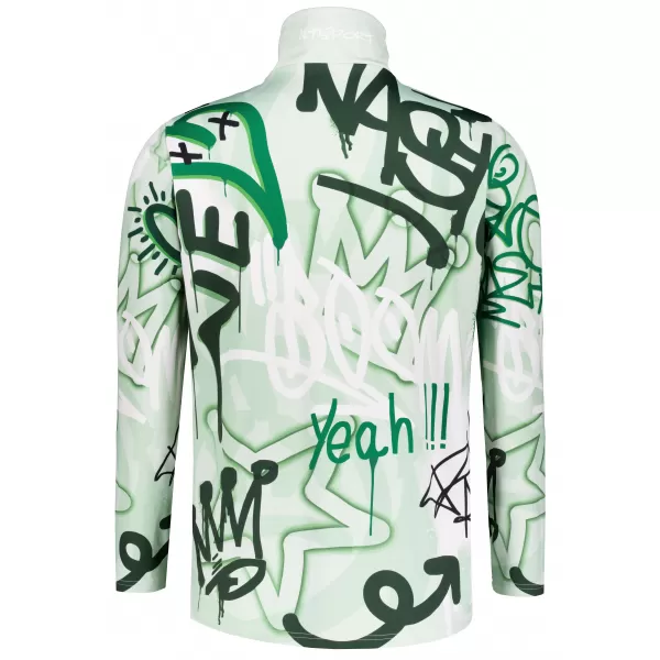  Premium cu hanorac termo funcțional pentru bărbați ALTISPORT VOJ/ALM054TER03 VERDE 