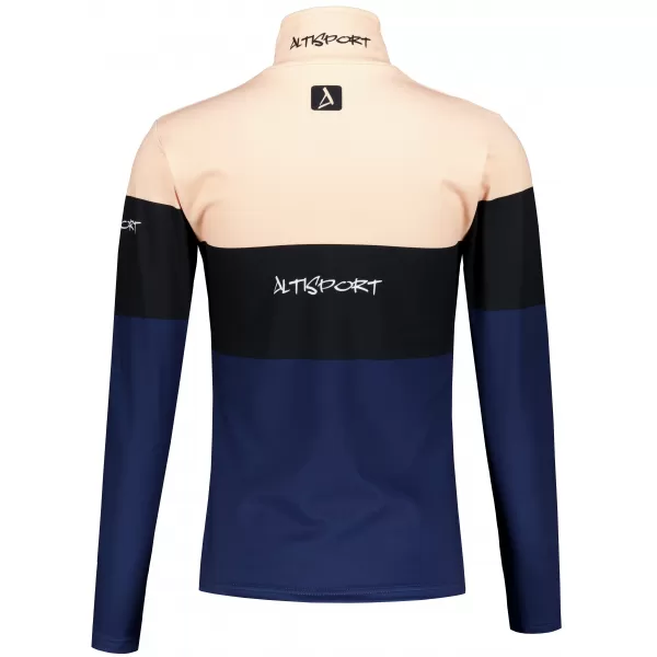  Premium cu hanoracte termo funcțional pentru femei ALTISPORT VOJ/ALW051TER03 PORTOCALIU/ALBASTRU 