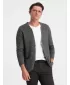 Pulover pentru bărbați OMBRE OM-SWCD-0109 GRAFIT MELANGE
