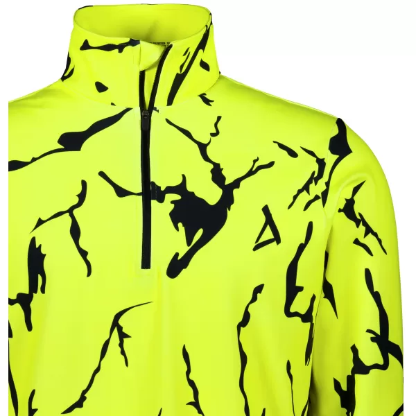  Premium cu hanorac termo funcțional pentru bărbați ALTISPORT VOJ/ALM052TER03 NEON VERDE 