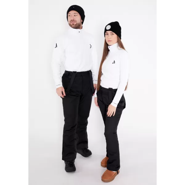  Premium cu hanorac termo funcțional pentru bărbați ALTISPORT VOJ/ALM000TER03 ALB 