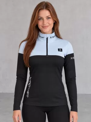 Premium cu hanoracte termo funcțional pentru femei ALTISPORT VOJ/ALW051TER03 ALBASTRU CERESC