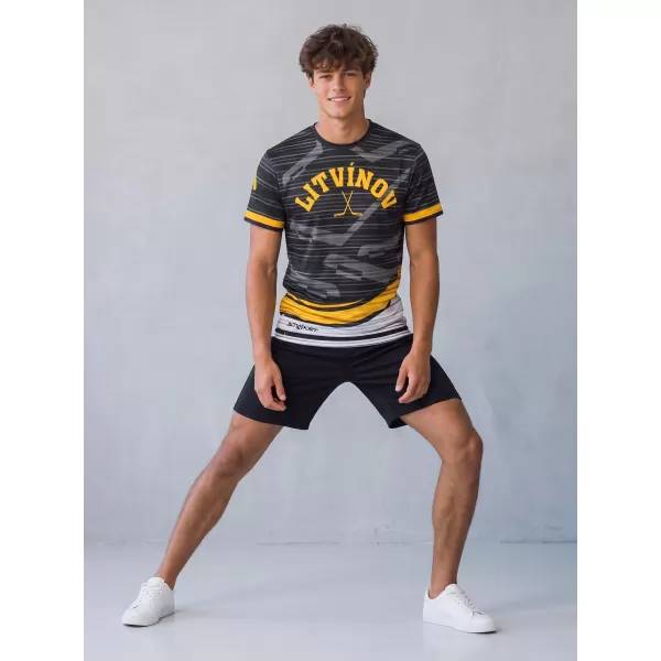  Tricou funcțional premium pentru bărbați ALTISPORT VOJ/ALM046TR01 NEGRU 