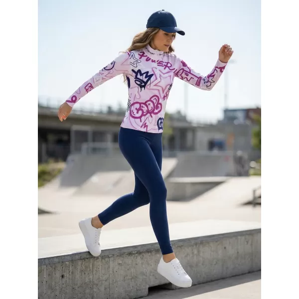  Premium cu hanoracte termo funcțional pentru femei ALTISPORT VOJ/ALW054TER03 VIOLET 