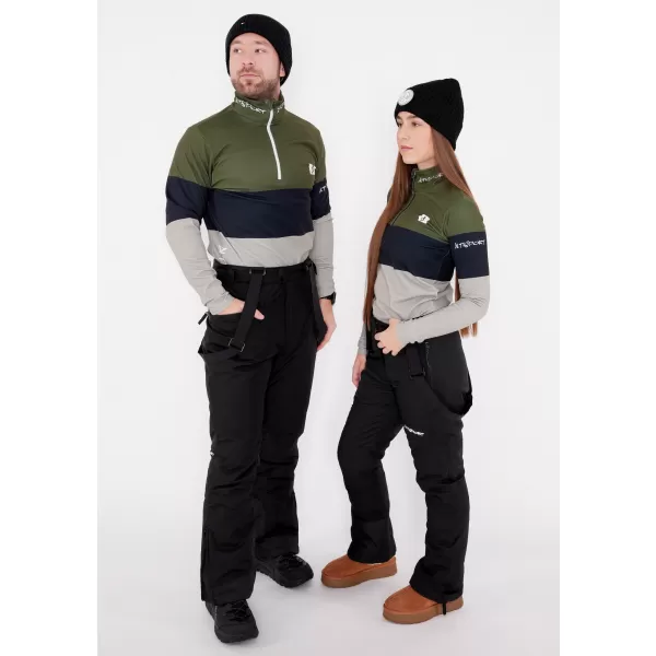  Premium cu hanoracte termo funcțional pentru femei ALTISPORT VOJ/ALW051TER03 KAKI 