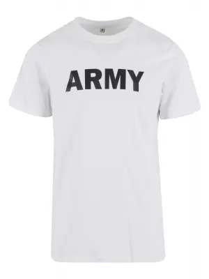 Tricou pentru bărbați BRANDIT BD9594 ALB