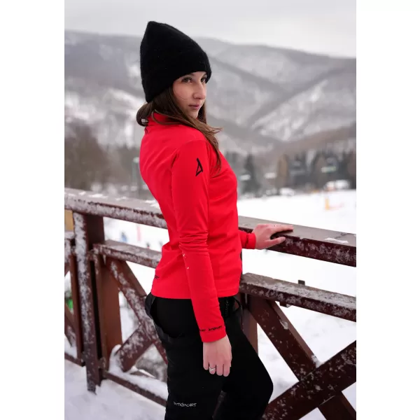  Premium cu hanoracte termo funcțional pentru femei ALTISPORT VOJ/ALW000TER03 ROŞU 