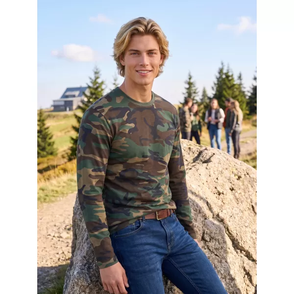  Tricou pentru bărbați BRANDIT BD4205 PĂDURE 