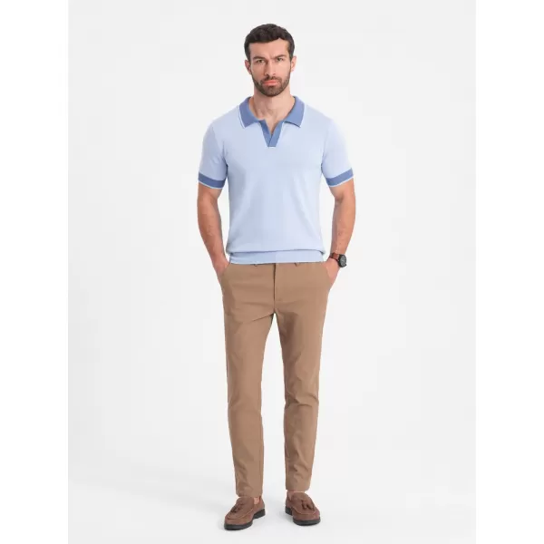  Pantaloni OMBRE OM-PACP-0186 MARO DESCHIS 