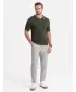 Pantaloni OMBRE OM-PACP-0157 GRI DESCHIS