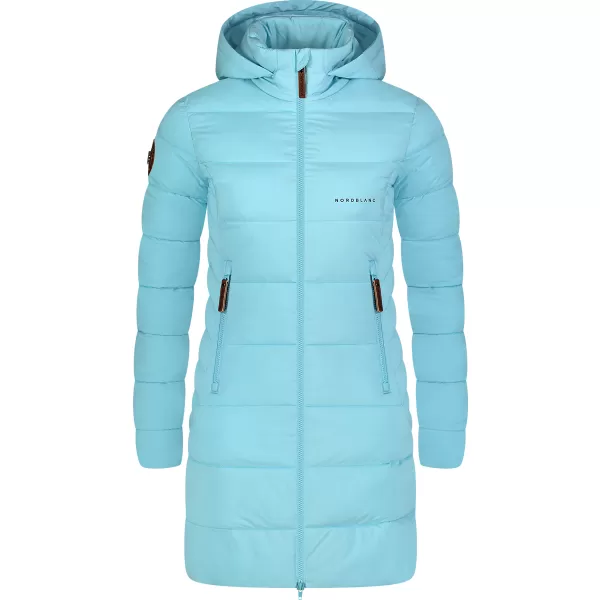  Palton de iarnă de damă NORDBLANC MOMENTS NBWJL8076 ALBASTRU DESCHIS 
