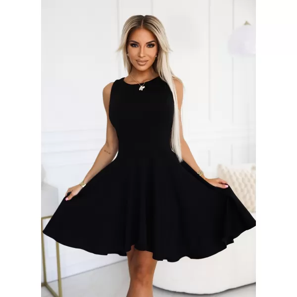  Rochie NUMOCO 575-1 NEGRU 