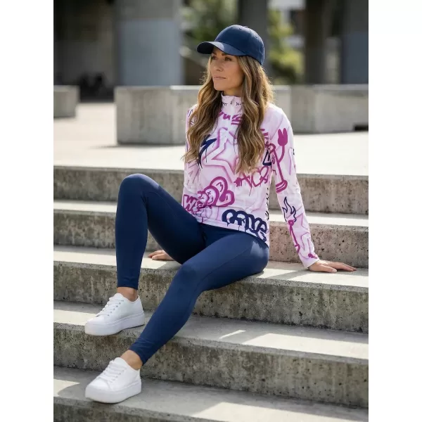  Premium cu hanoracte termo funcțional pentru femei ALTISPORT VOJ/ALW054TER03 VIOLET 