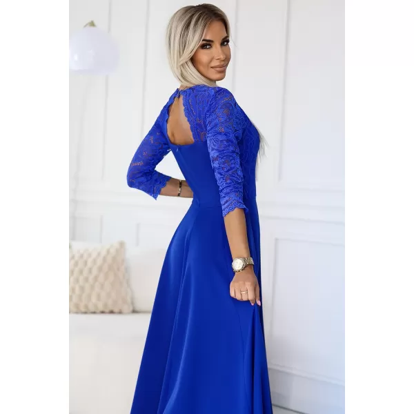  Rochie NUMOCO AMBER 309-12 ALBASTRU 