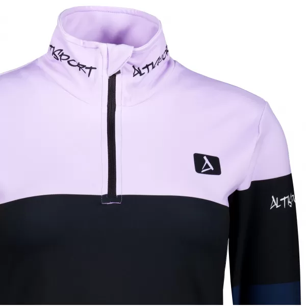  Premium cu hanoracte termo funcțional pentru femei ALTISPORT VOJ/ALW051TER03 VIOLET/ALBASTRU 