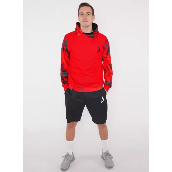  Hanorac funcțional premium pentru bărbați ALTISPORT VOJ/ALM039MI01 ROŞU 