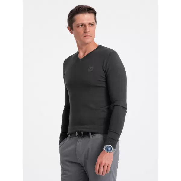  Pulover pentru bărbați OMBRE OM-SWBS-0107 GRAFIT 