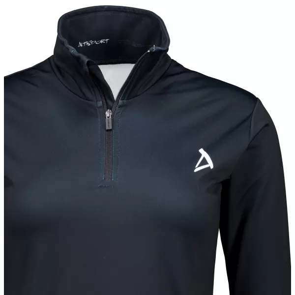  Premium cu hanoracte termo funcțional pentru femei ALTISPORT VOJ/ALW000TER03 NEGRU 