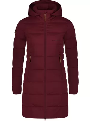 Palton de iarnă de damă NORDBLANC MOMENTS NBWJL8076 BURGUNDIA