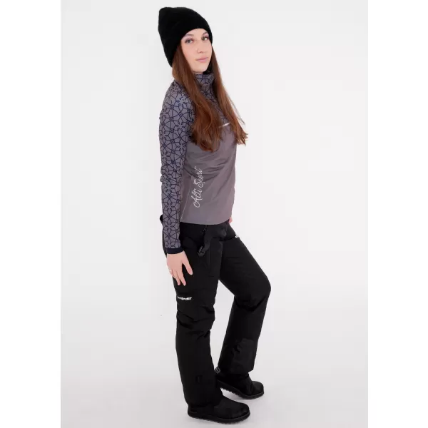  Premium cu hanoracte termo funcțional pentru femei ALTISPORT VOJ/ALW053TER03 GRI 