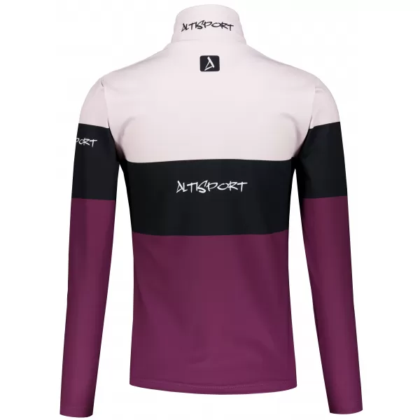  Premium cu hanoracte termo funcțional pentru femei ALTISPORT VOJ/ALW051TER03 BURGUNDIA 