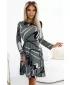 Rochie NUMOCO 576-1 MĂSLIN CU UN MODEL