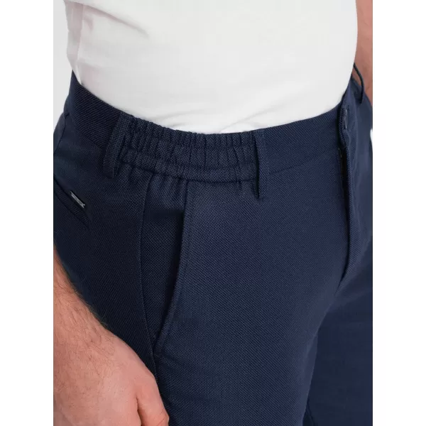  Pantaloni OMBRE OM-PACP-0182 ALBASTRU MARIN 